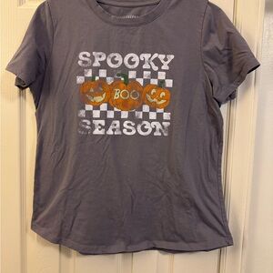 Mighty Fine Gray Halloween Tee